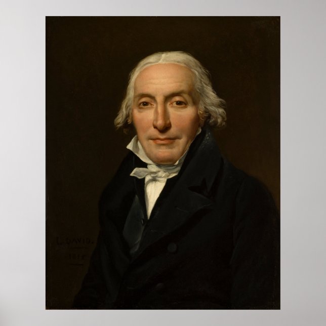 Portrait of Jean-Pierre Delahaye Poster (Front)