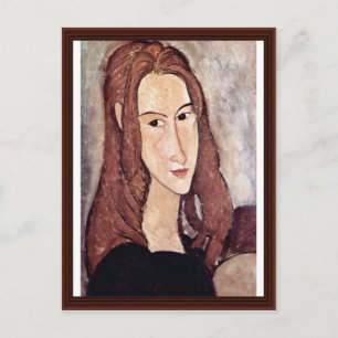 Portrait Of Jeanne Hébuterne [Head In Profile]., Postcard