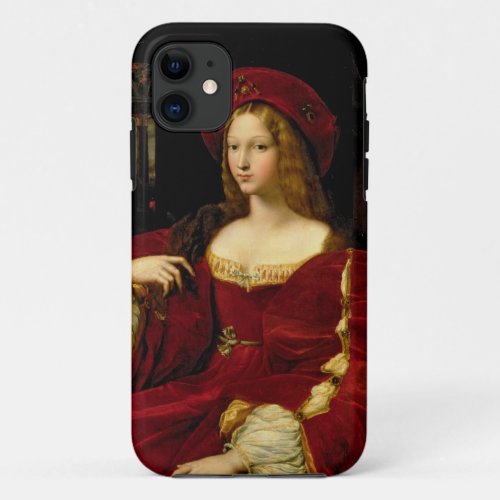 Portrait of Jeanne of Aragon c1500_77 wife of A iPhone 11 Case