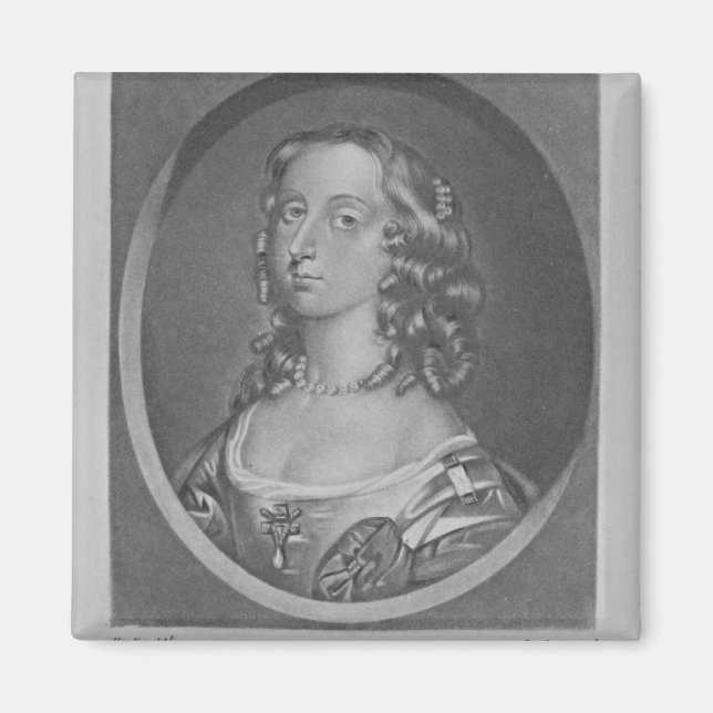 Portrait of Jemima Countess of Sandwich Magnet (Front)