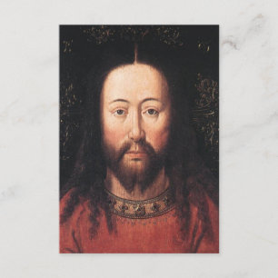 Portrait of Jesus Christ by Jan van Eyck Invitation