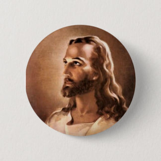 Portrait of Jesus Christ Pinback Button