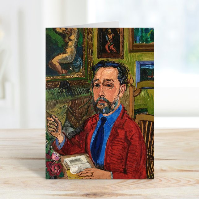 Portrait of Joachim Gasquet | Raoul Dufy Card (Creator Uploaded)