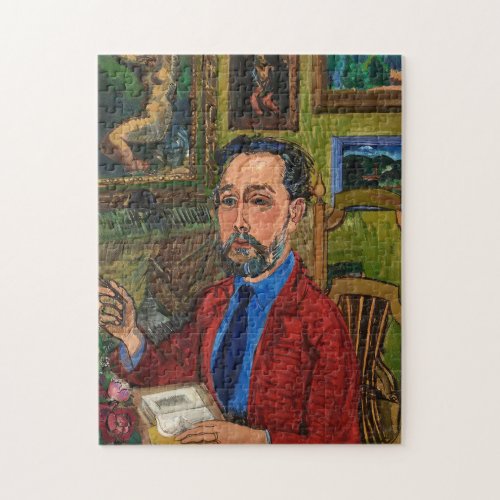 Portrait of Joachim Gasquet  Raoul Dufy Jigsaw Puzzle