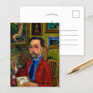 Portrait of Joachim Gasquet   Raoul Dufy Postcard