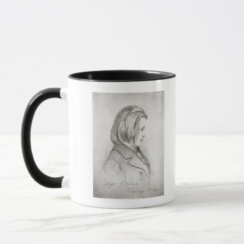 Portrait of Johanes Brahms  aged Twenty 1853 Mug
