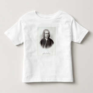 Portrait of Johann Sebastian Bach Toddler T-shirt