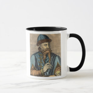 Portrait of Johannes Gutenberg 2 Mug