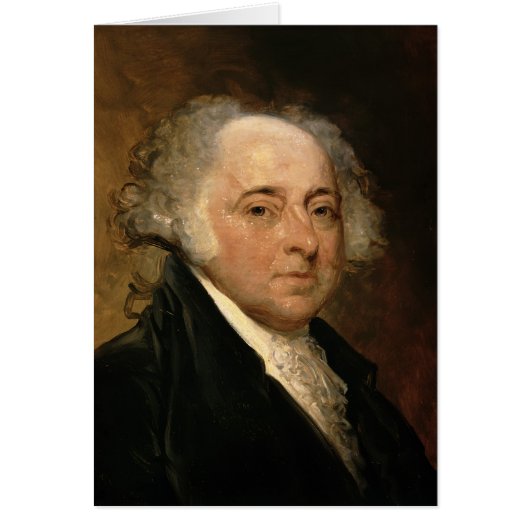 Portrait of John Adams Cards (Front)