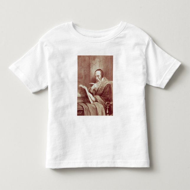 Portrait of John Calvin (1509-1564) (engraving) Toddler T-shirt (Front)