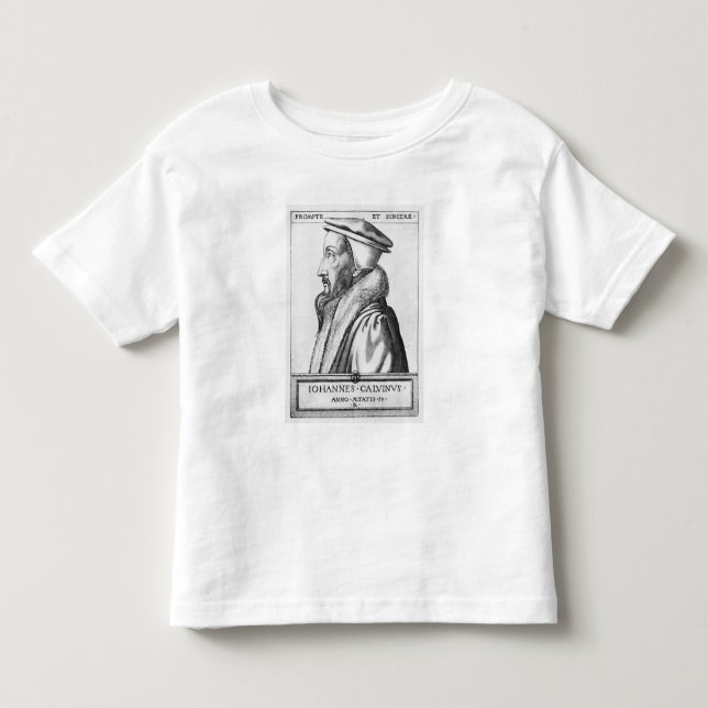 Portrait of John Calvin  aged 53, 1564 Toddler T-shirt (Front)