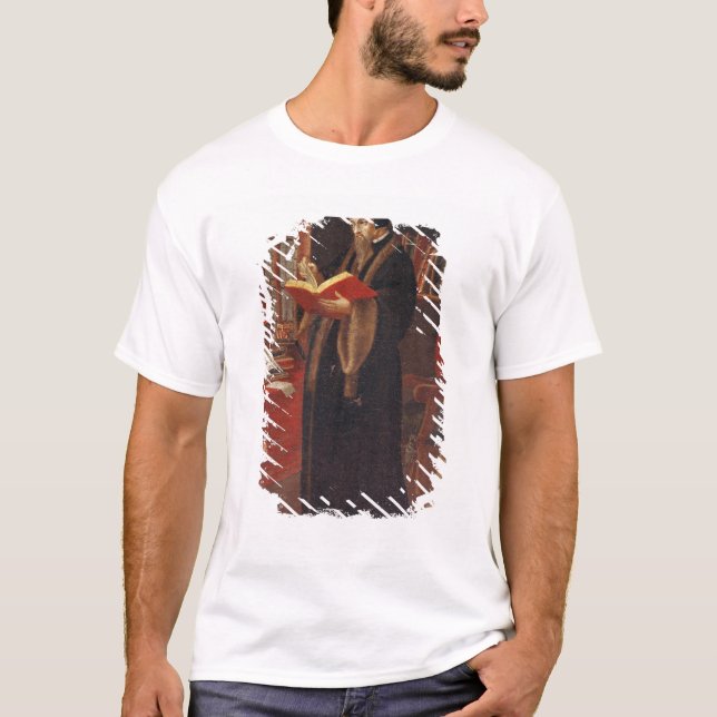 Portrait of John Calvin T-Shirt (Front)