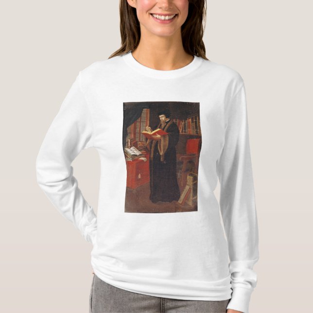 Portrait of John Calvin T-Shirt (Front)