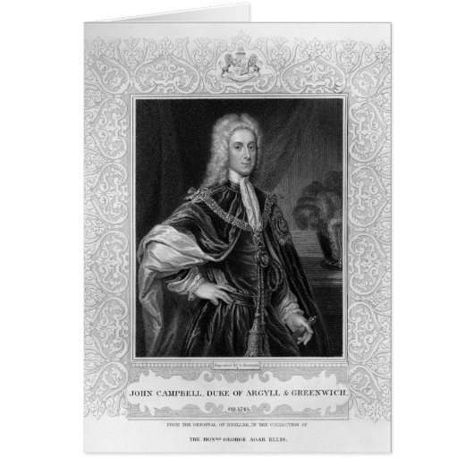 Portrait of John Campbell Cards (Front)
