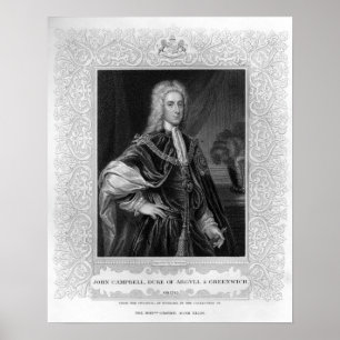 Portrait of John Campbell Poster