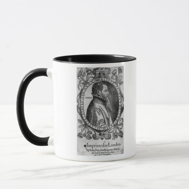 Portrait of John Day, frontispiece Mug (Left)