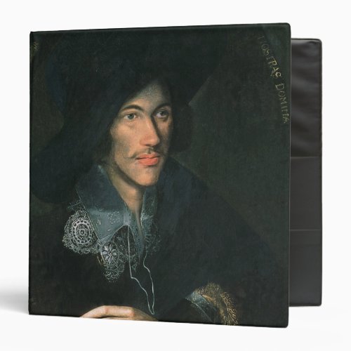 Portrait of John Donne c1595 Binder