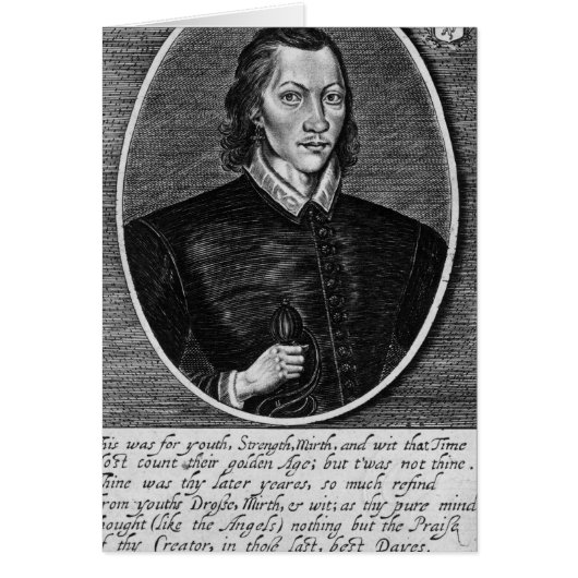 Portrait of John Donne Cards (Front)