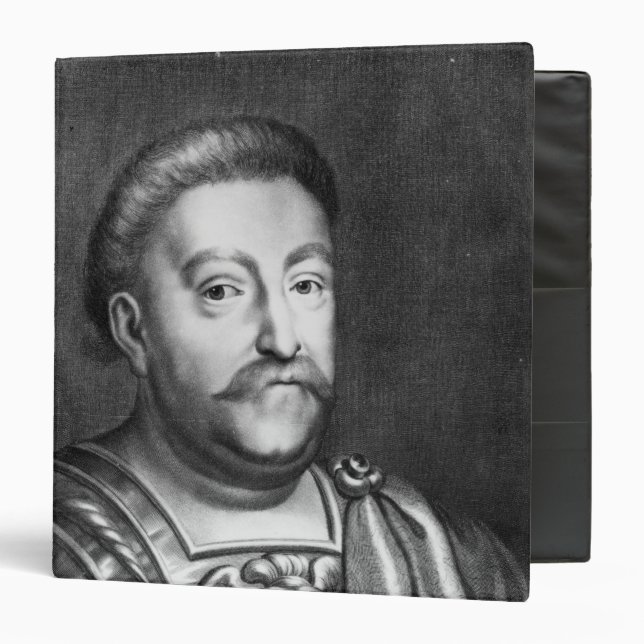 Portrait of John III Sobieski 3 Ring Binder (Front/Inside)