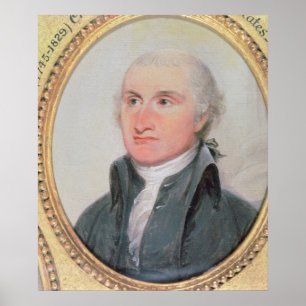 Portrait of John Jay Poster