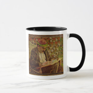 Portrait of John Maynard Keynes (1883-1946) (oil o Mug