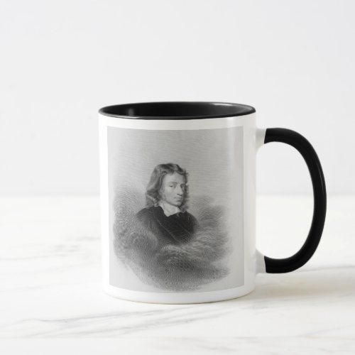 Portrait of John Milton 1608_74 engraved by the Mug