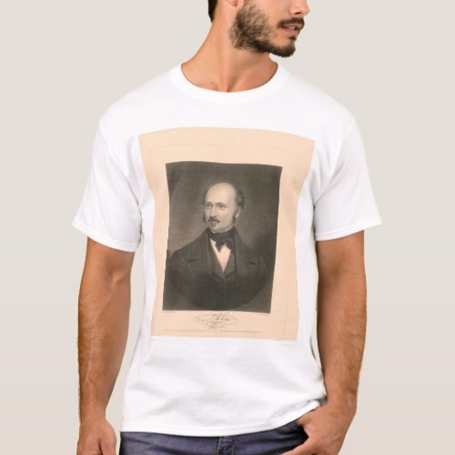 Portrait of John Sutter 1679A _ Restored T_Shirt