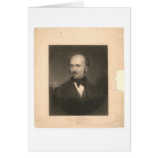 Portrait of John Sutter (1679A) - Unrestored Cards (Front)
