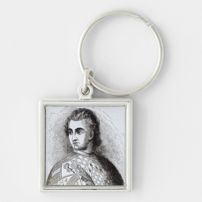 Portrait of John Talbot Keychain (Front)