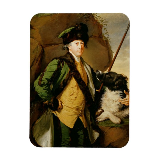 Portrait of John Whetham of Kirklington (1731-81) Magnet (Vertical)