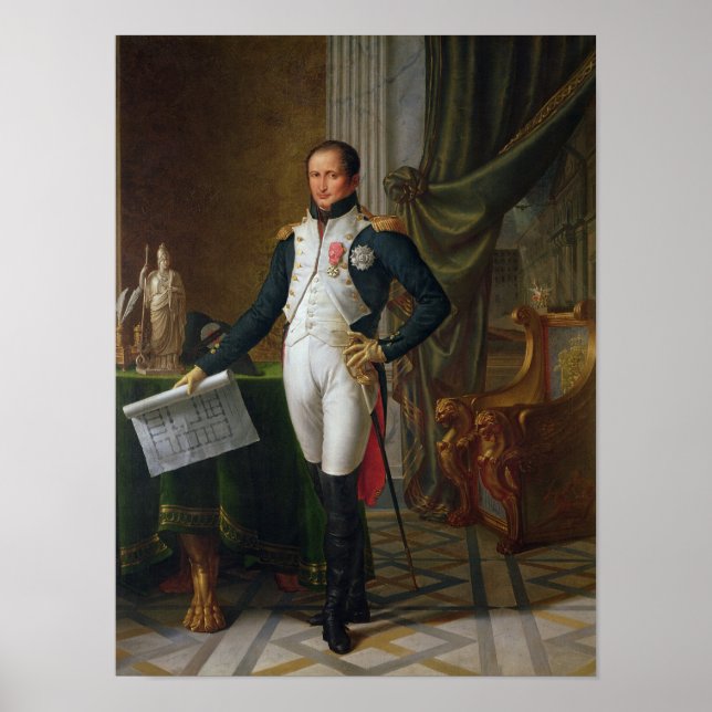 Portrait of Joseph Bonaparte  King of Spain Poster (Front)