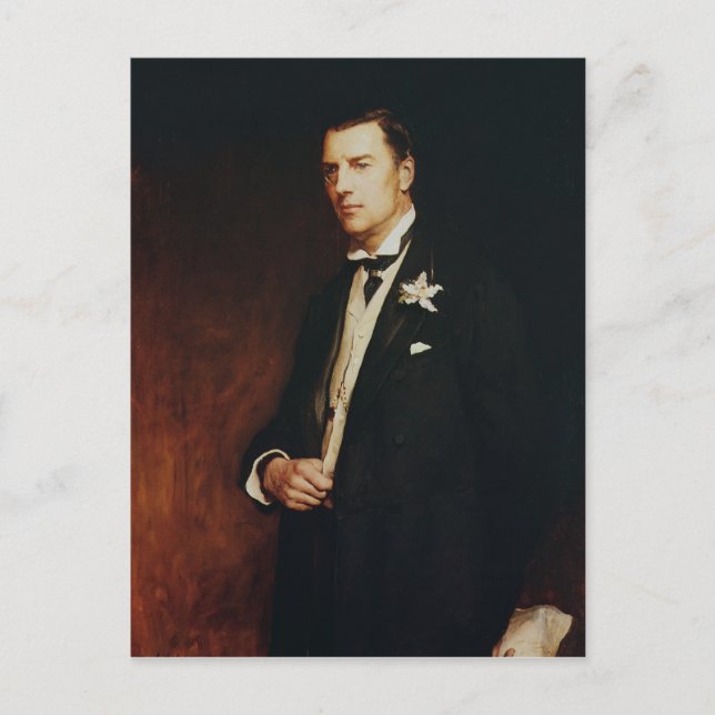 Portrait of Joseph Chamberlain, 1886 Postcard (Front)