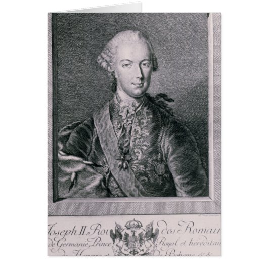 Portrait of Joseph II Cards (Front)