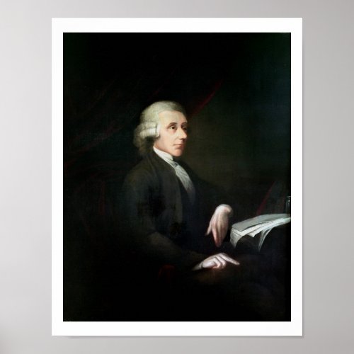 Portrait of Joseph Priestley 1733_1804 oil on c Poster