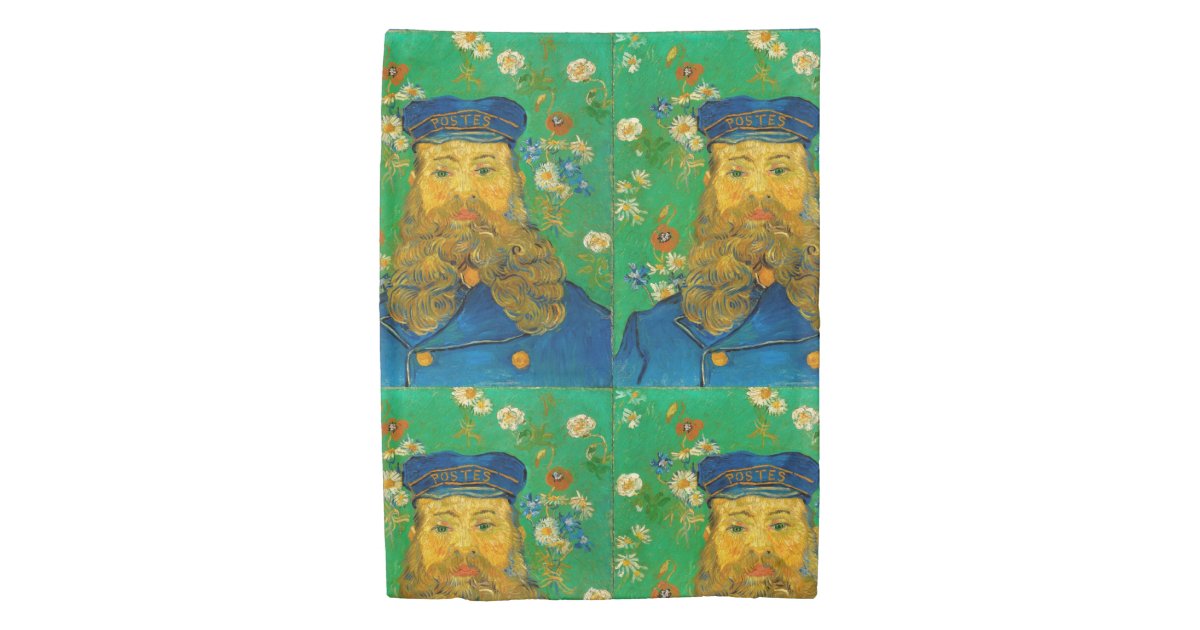 Portrait Of Joseph Roulin By Vincent Van Gogh Duvet Cover Zazzle Com