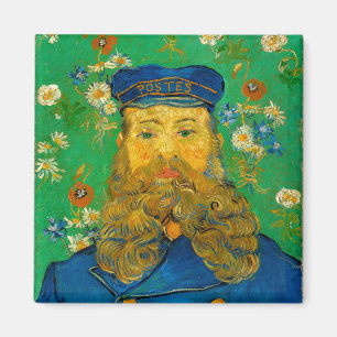 Portrait of Joseph Roulin by Vincent Van Gogh Magnet