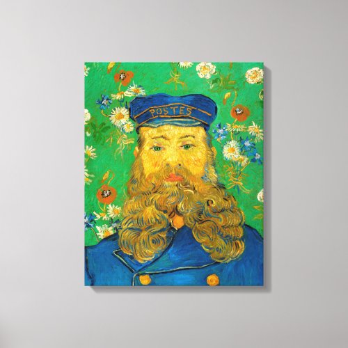Portrait of Joseph Roulin  Vincent Van Gogh Canvas Print