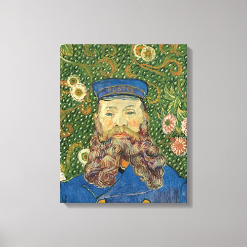 Portrait of Joseph Roulin  Vincent Van Gogh Canvas Print