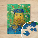 Portrait of Joseph Roulin | Vincent Van Gogh Jigsaw Puzzle<br><div class="desc">Portrait of Joseph Roulin (1889) by Dutch post-impressionist artist Vincent Van Gogh. Original painting is an oil on canvas. The portrait is one of several Van Gogh painted of his close friend, a postal employee in the southern French town of Arles. This close up of the postman in uniform is...</div>