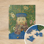 Portrait of Joseph Roulin | Vincent Van Gogh Jigsaw Puzzle<br><div class="desc">Portrait of Joseph Roulin (1889) by Dutch post-impressionist artist Vincent Van Gogh. Original painting is an oil on canvas. The portrait is one of several Van Gogh painted of his close friend, a postal employee in the southern French town of Arles. This close up of Roulin in uniform is set...</div>