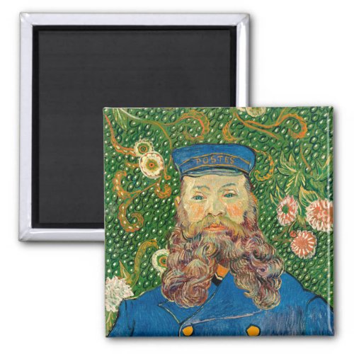 Portrait of Joseph Roulin  Vincent Van Gogh Magnet