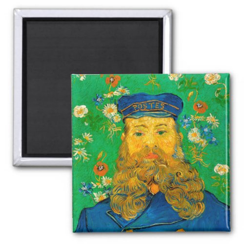 Portrait of Joseph Roulin  Vincent Van Gogh Magnet