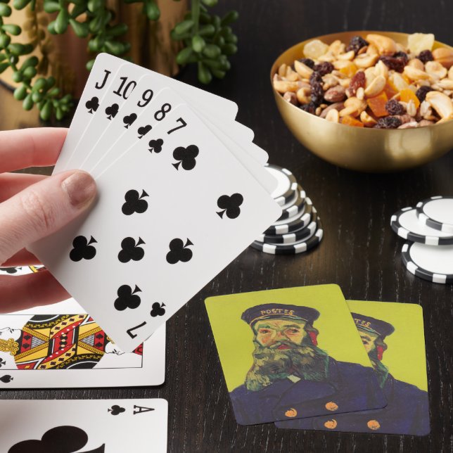 Portrait of Joseph Roulin | Vincent van Gogh Poker Cards (In Situ)