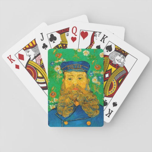 Portrait of Joseph Roulin  Vincent Van Gogh Poker Cards