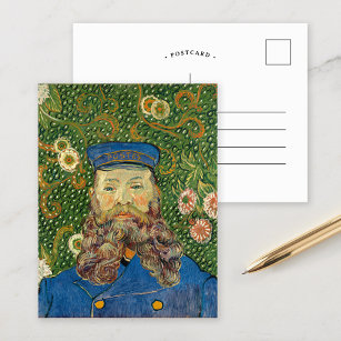 Portrait of Joseph Roulin   Vincent Van Gogh Postcard