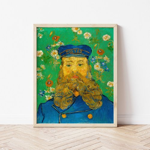Portrait of Joseph Roulin  Vincent Van Gogh Poster