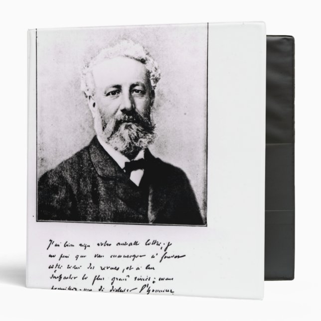 Portrait of Jules Verne Binder (Front/Inside)