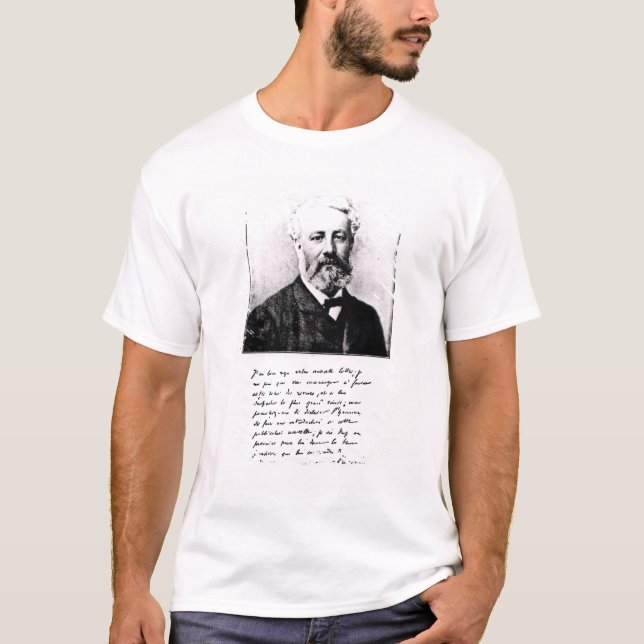 Portrait of Jules Verne T-Shirt (Front)
