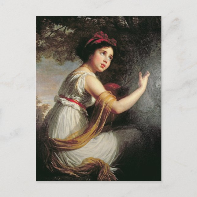 Portrait of Julie Le Brun, c.1797 Postcard (Front)