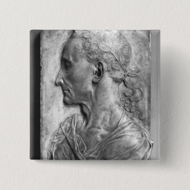 Portrait of Julius Caesar Button (Front)